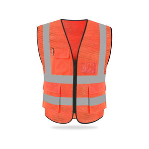 Ropa de Seguridad Reflectante, Chaleco de Trabajo Refrigerante, Chaleco de Seguridad, Chaleco de Malla - Product Image 4