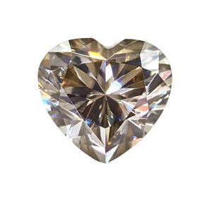 ผู้ส่งออกชาวอินเดียเสนอโมอิสซาไนต์สีน้ำตาลทรงคุชชั่นเจียระไนแบบบริลเลียนท์ ความใสระดับ VVS ผลิตในห้องปฏิบัติการ สำหรับทำเครื่องประดับงานแต่งงาน - Product Image 1