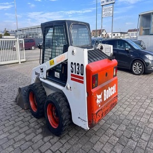 Minicargadora Bobcat S130 con Cargador Frontal, Retroexcavadora Original Usada, Bomba Principal, Entrega Rápida, Precio con Descuento - Product Image 1