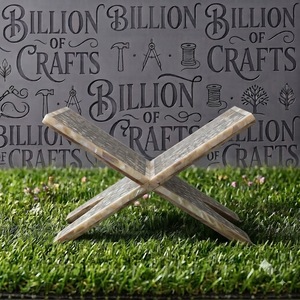 Rehal pliant en bois de luxe fait main avec incrustation de nacre, support pour livre sacré et plateau à motifs étoilés complexes - Product Image 3