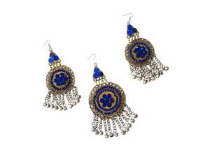 Customer Demanding Hot Selling Women's Afghan Jewelry <b>Sets</b> Wholesale Low MOQ <b>Cheap</b> Price Afghani Traditional Jewellery <b>Set</b> - Product Image 3