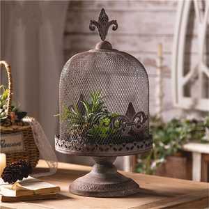 Vintage Metal Candle Holder Lantern Decorative Hollow Candle <b>Stand</b> For Home Wedding Party Table Garden Decoration - Product Image 1