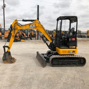 Excavatrice JCB 48Z-1 robuste à vendre, forte puissance de creusement, moteur CAMC, hydraulique HYDAC, godet sur roues - Product Image 5