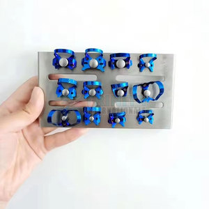 Kit de Pinzas para Dique de Goma Más Vendido, Kit de Pinzas de Acero Inoxidable para Dique de Goma del Mejor Material, En Stock - Product Image 6