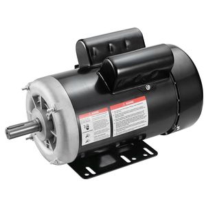 Motore Elettrico Monofase 2HP 1725 Giri/min AC 115V/230V Albero con Scanalatura da 7/8 Pollici 60Hz 143/5T per Compressore d'Aria Rotazione CW/CCW - Product Image 4