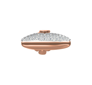 Pendentif Sac d'argent Or Rose Diamant Moissanite VVS Iced Out Hip Hop en Argent S925 Certifié IGI – Pendentifs et Breloques - Product Image 3