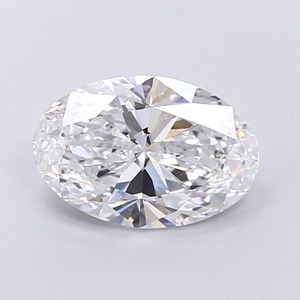 Diamant de laboratoire ovale de 3,04 carats D VVS1, polissage excellent, certifié premium, gemme synthétique écologique pour la personnalisation - Product Image 1