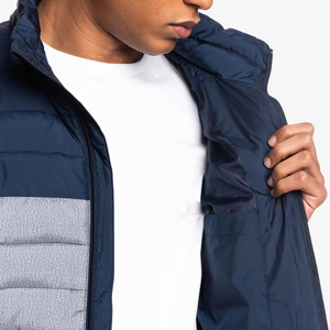 <b>Top</b> High Quality Design Puffer Jackets 2025 Customized Latest Unique Style Stand Collar Patchwork Unisex 2026 Bubble Jackets - Product Image 2