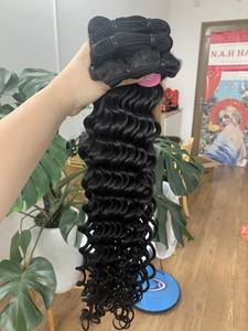 Extensions de cheveux humains vierges Remy cambodgiens, vague d'eau, vague naturelle, vague lâche, vague profonde, 100g par paquet - Product Image 6