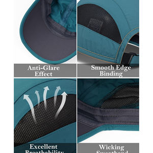 Gorras de Béisbol Unisex Deportivas Ajustables con Logotipo Bordado en 3D Personalizado de Alta Calidad, 100% Algodón, Impermeables - Product Image 5