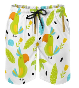 Shorts de Playa con Efecto Deslavado y Teñido, para Pesca, Natación, Uso en Exteriores, Transpirables, de Secado Rápido, para Verano - Product Image 2