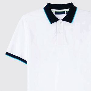 Chemise polo pour homme de haute qualité, en coton 100%, uni, taille plus, col rabattu, manches courtes, pour l'été - Product Image 6