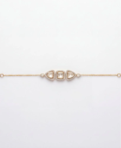 Pulsera de Diamantes Polki Chic para Uso Diario, Elegante y Minimalista, Diseñada para Uso Diario con un Toque Refinado - Product Image 2