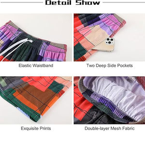 Shorts de basketball en maille simple couche 100 % polyester personnalisés à cordon de serrage, séchage rapide, pour hommes, impression par sublimation, shorts de sport en maille 2025 - Product Image 6