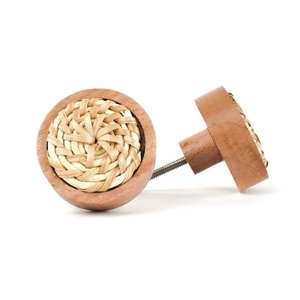 Poignées de meubles en rotin, poignées de porte, poignées de tiroir, poignées de placard, poignées de porte au prix le plus bas - Product Image 6