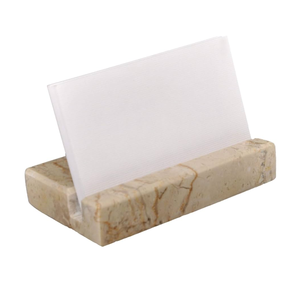 Eco Friendly Black Marble <b>Card</b> <b>Holder</b> Office Tableware Decorate Portable <b>Place</b> <b>Card</b> <b>Holder</b> Natural Crafts In Wholesale Supplies - Product Image 3
