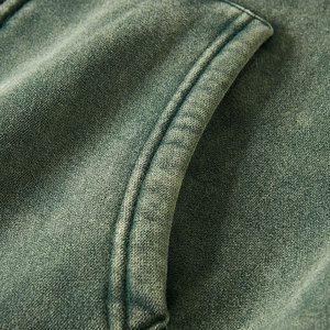 Sweat-shirts à capuche pour hommes de haute qualité à manches longues, effet délavé, couleur et taille personnalisées, nouvelle collection, basiques, sweats à capuche pour hommes effet délavé - Product Image 4