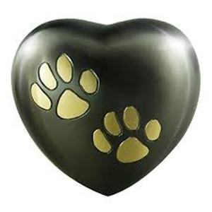 Heart Cremation Urn Handmade White Color Ashes Urns <b>Keepsake</b> Humans And Pets <b>Memorial</b> - Product Image 2