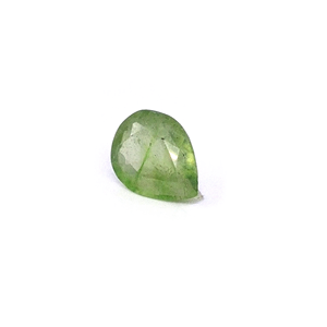 Zafiro verde natural de Bangkok en forma de pera de 2.26 quilates, piedra preciosa de zafiro verde natural facetada suelta para la fabricación de joyas. - Product Image 4