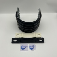 Collier de serrage en U de haute qualité pour pompe à béton - Ensemble complet avec boulons et écrous pour fixation rapide