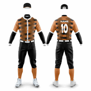 Summer Season New Design <b>Baseball</b> Uniform Eco-Friendly Kits Match Training Wear Softball Uniform Team Name & Number <b>Sets</b> - Product Image 4