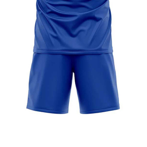 Men Blue 100% <b>Polyester</b> <b>Short</b> Sleeve Soccer Jersey Sublimated Print Moisture Wicking Crew Neck Athletic Fit Team Name - Product Image 6