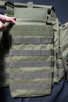 H Win Tactical Molle Plate Carrier Chaleco de armadura de liberación rápida con equipo de seguridad Chalecos Tactico de liberación rápida