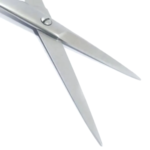 Professional Hairdressing Scissors Stainless Steel Sharp Blade Medium <b>Handle</b> Right Handed Plastic Grip Hair Cutting <b>Shears</b> - Product Image 5