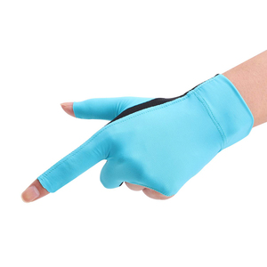 Gants de snooker en polyester à 3 doigts, coupe-vent, légers, unisexes, accessoires de billard, confortables, élégants, faciles à porter - Product Image 4