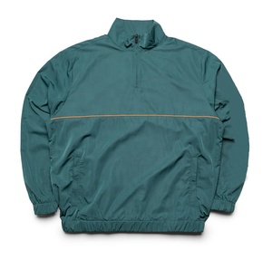 Contrast Color Zipper Windbreaker | Two-Tone Sporty Hooded <b>Jacket</b> | Custom Logo Casual Activewear - Product Image 5