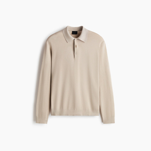 Regular Fit Fine Knit Polo Shirt for Men Soft Breathable Short Sleeve Polo Top for Casual Office Summer Wear - Product Image 5