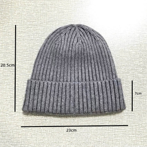 <b>Beanies</b> Winter Gradient <b>Beanie</b> <b>Hats</b> with Customized Wholesale Steady Quality Classic Streetwear Colors and Sizes - Product Image 3