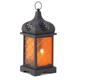 Yellow Finished Royal Wholesale Selling Portable Eco-Friendly Metal & Glass <b>Candle</b> <b>Lantern</b> for Home Decoration Handmade - Product Image 5