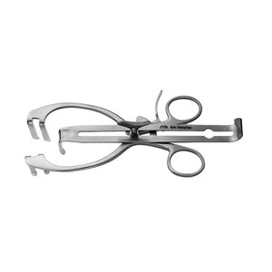 Écarteur chirurgical Mayo-Collins auto-retenant à poignée annulaire pour appendicectomie, avec lames profondes - Product Image 1