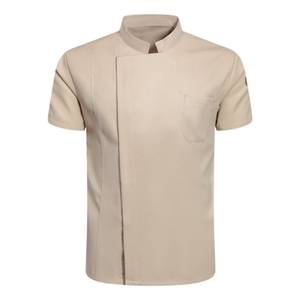 Chaqueta de Chef Moderna 100% Algodón, Manga Larga, Transpirable, Ropa de Cocina para Personal de Restaurante y Hotel, Fabricante Mayorista OEM - Product Image 5