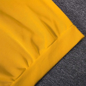 เสื้อฮู้ดสีเหลืองแบบยูนิเซ็กซ์ ทรงโอเวอร์ไซส์ สวมใส่สบาย ผลิตจากผ้าถักโพลีเอสเตอร์/คอตตอน ระบายอากาศได้ดี เหมาะสำหรับฤดูหนาว เป็นมิตรต่อสิ่งแวดล้อม - Product Image 6