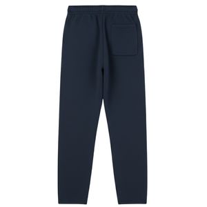 Heavyweight Navy Washed Ribbed Polo Sweatshirt and <b>Jogger</b> Set for Men Cotton Streetwear Sweatpants with Ribbed Collar Fashion - Product Image 4