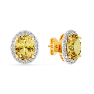 Boucles d'oreilles personnalisées en or massif 14K 9K 10K 18K avec diamant de laboratoire 4 carats, certifiées IGI, bijoux fins éthiques, MOQ 3 pièces 10 pièces RJC OEM ODM EA502226 - Product Image 3