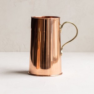 Carafe en cuivre de qualité supérieure avec couvercle, fabriquée par un fabricant de qualité, carafe à eau en cuivre pour hôtel et maison, décoration de qualité. - Product Image 1