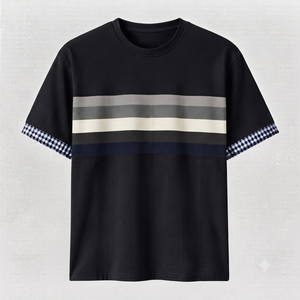 Fabricants de t-shirts OEM, prix de gros bon marché, 100% coton tricoté, 200 grammes, t-shirts vierges personnalisés avec logo imprimé pour hommes - Product Image 1
