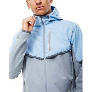 Custom Men's Sportswear Windbreaker Tracksuit New Polyester Activewear Streetwear Reflective Breathable Printed Washed - Product Image 2