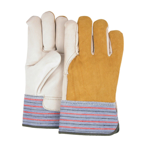 Gants de travail en cuir de vachette de haute qualité, fabrication canadienne, vente en gros, prix avantageux, protection de sécurité, gants de travail - Product Image 5