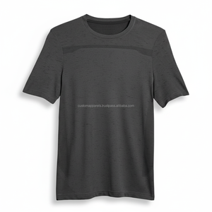 T-shirts personnalisés écologiques pour hommes, coton 220 g/m², broderie logo OEM, tissu premium, streetwear, fournisseur en gros, marque privée - Product Image 6