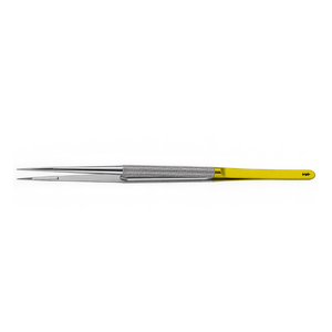 Pinzas de Disección Dentadas TC de Acero Inoxidable de 185 mm, Instrumento Quirúrgico para Microcirugía Oftálmica, Certificado CE ISO13485 - Product Image 1