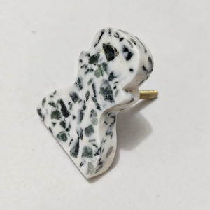 2025 tendance Terrazzo résine Animal armoire boutons Unique rustique réglable tiroir tire pour commode décor à la maison meubles de cuisine - Product Image 3