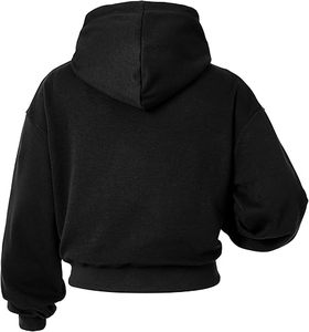 Premium Heavyweight Acid Wash Cropped Hoodie with Custom 3D Embroidery and Private Labels hoodies fashion sweatshirt hooded - Product Image 5