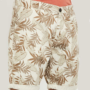 Pantalones cortos chinos estampados para hombre, pantalones cortos informales de algodón ajustados para verano, pantalones cortos con estampado de moda para hombre, pantalones cortos informales ligeros hasta la rodilla - Product Image 6