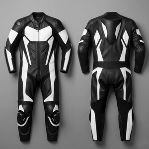 Professional Manufacture Motorbike Suit For Custom Design & Logo Comfortable Fit Heavyweight Motor Bike Racing Suit - Product Image 3