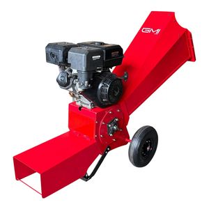 Broyeur de bois et de herbe multifonctionnel GMI à essence, robuste, avec moteur et composants durables - Product Image 2