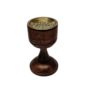 Nouveau porte-encens en bois, brûleur d'encens naturel fait à la main pour la fragrance de la maison, la salle de méditation et la décoration zen - Product Image 1